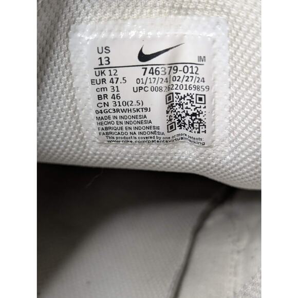 **SOLD**Nike Air Max LTD 3 TXT Wolf Grey Men's 13 Athletic Casual Shoes - Picture 12 of 12